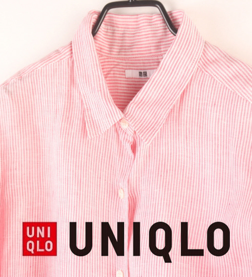 (50%세일)  Tychez Vintage Clothing UNIQLO 유니클로 린넨100%